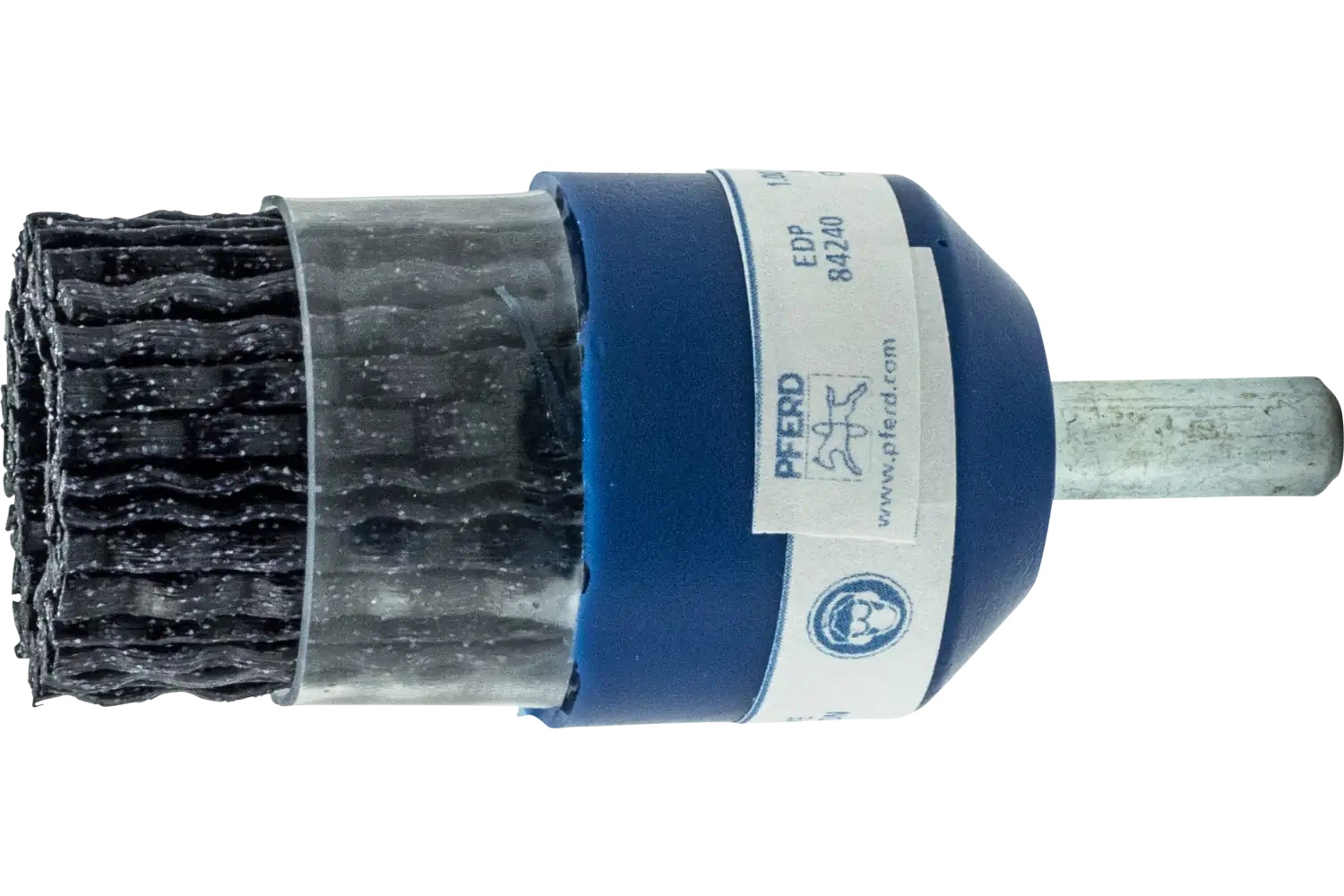 Picture of Pferd M-BRAD® Mounted Disc Brush 1" Dia. .045 x .090/80 Grit CO 1/4" Shank Bridled